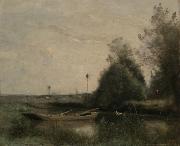 Pond at Mortain-Manche, Jean-Baptiste-Camille Corot